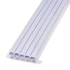 OHM Электрический самоклеящийся защитный кожух для проводов, ABS, размер 1, 1 м, белый, упаковка 10 шт., DZ-AMT11-W, 10P, 00-9400