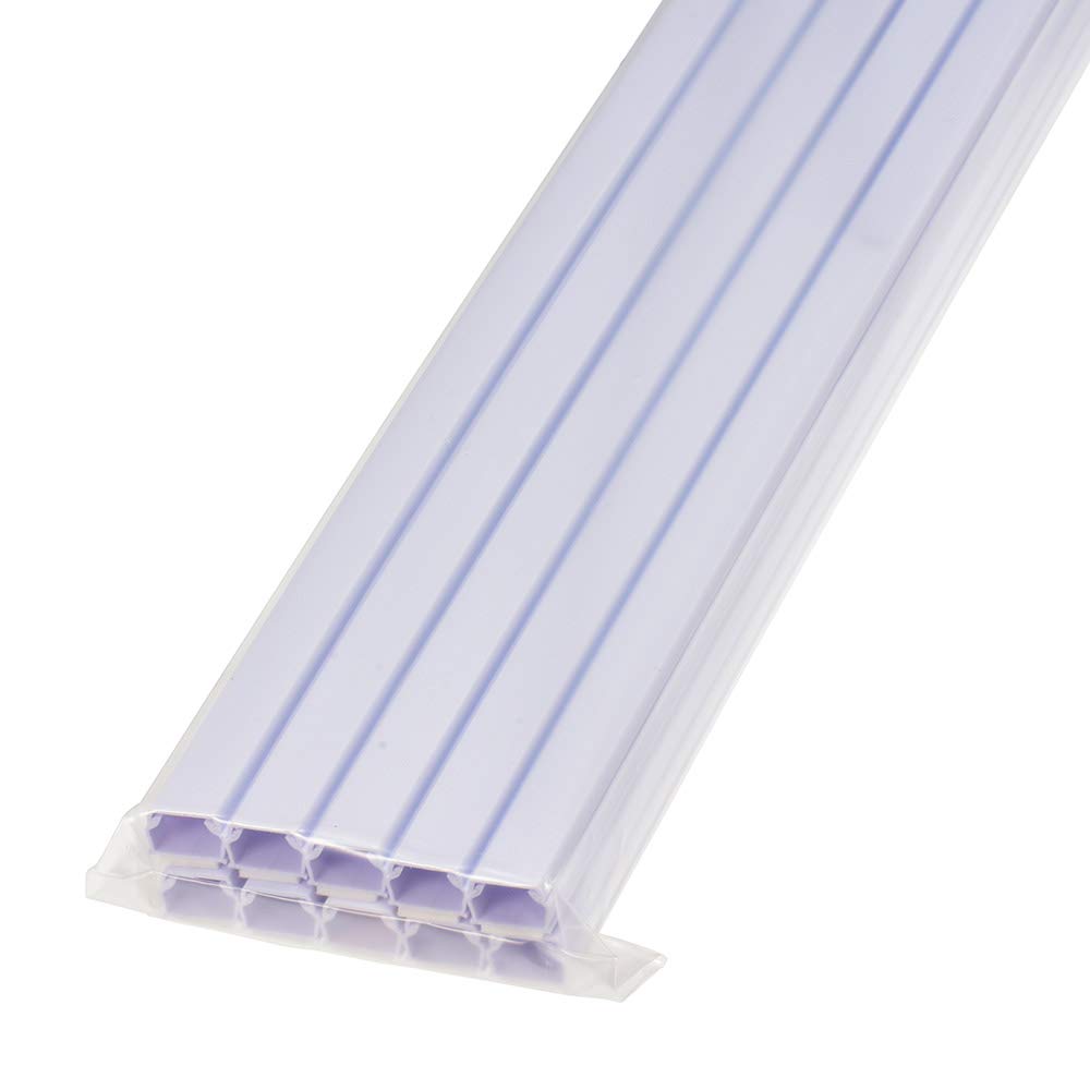 OHM Электрический самоклеящийся защитный кожух для проводов, ABS, размер 1, 1 м, белый, упаковка 10 шт., DZ-AMT11-W, 10P, 00-9400