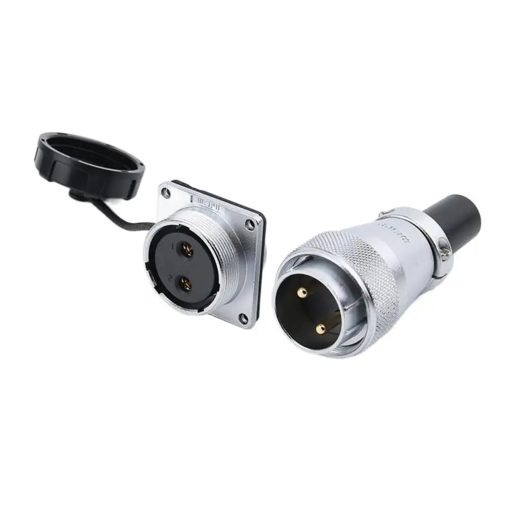 WEIPU WS28 Waterproof IP65 Electrical Connector 2-26 Pin M28 Auto Power Adapter For Solar LED Lighting Display Ebike Motorcycle
