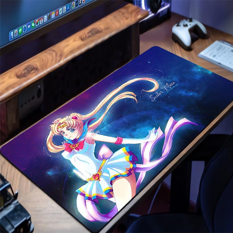Mouse Pad SSailor Moon Computer Keyboard x Rug Carpet Large Gaming Accessories Mousepad PC Gamer Desk Mat Table Mouse Pads