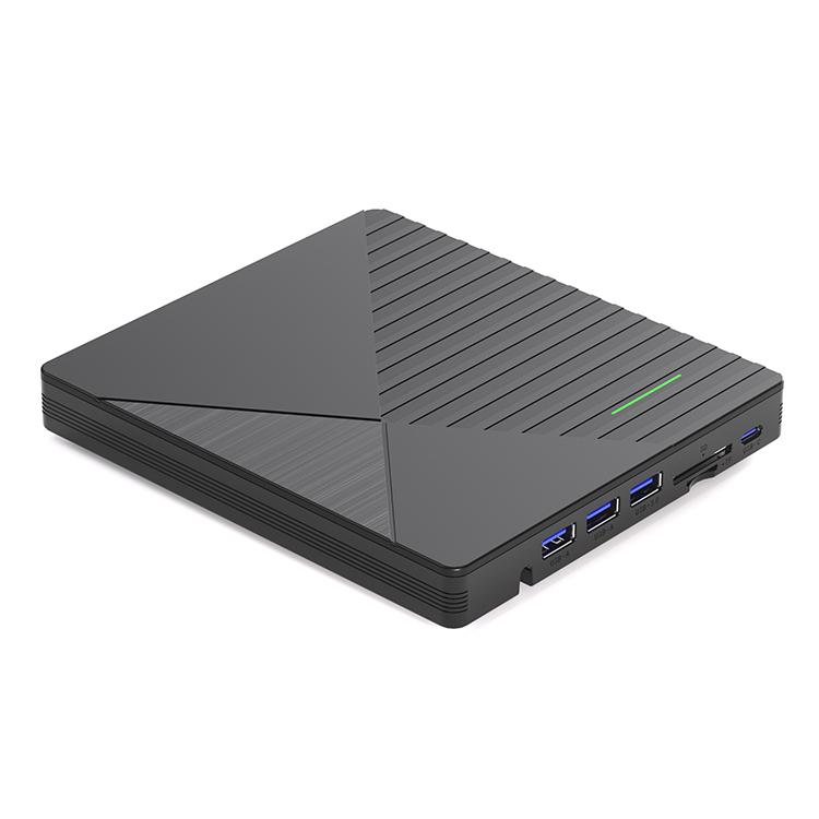 7-в-1 USB 3.0 Многофункциональный Внешний CD DVD RW Дисковод Читатель Записывающее Устройство Плеер Для Ноутбука ПК Windows 11 10 Mac