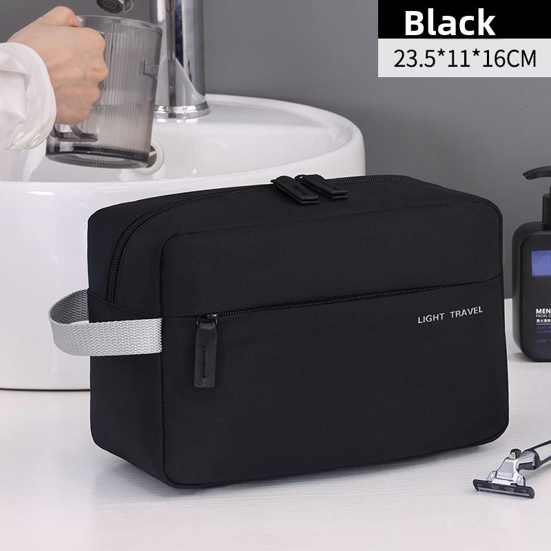 Высококлассный стиль, Большая вместимость для путешествий, Мужская косметичка для ухода, Три в одном, Раздельное хранение, Косметичка, Сумка для фитнеса и плавания