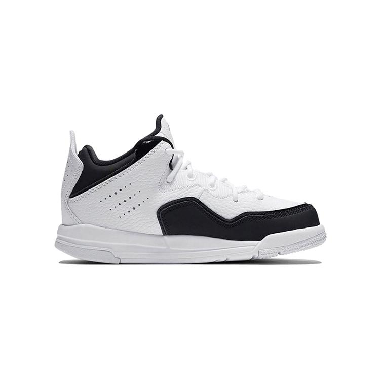 Air Jordan Courtside 23 для дошкольников 'Concord' (унисекс) Белые / Темно-лиловые / Черные Детские Баскетбольные Кроссовки AQ7734 104