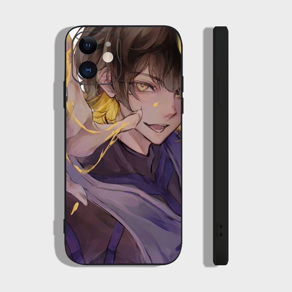 Чехол для телефона Meguru Bachira Anime BLUE LOCK Для iPhone 17 Air 16 15 14 13 Pro Max 11 12 Черный Силиконовый Чехол