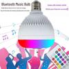 Bluetooth LED Лампочка Динамик: Ночник ZN-22, 24-битный звук, Пульт дистанционного управления, Высококачественный звук