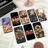 Аниме H-haikyuu обои Чехол для телефона для Samsung S25,24,23,22,30,21,10,9,Ultra,Plus,Lite,FE,4,5 G Мягкий черный чехол