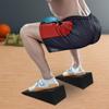 2x клиновидных блока из пеноматериала EVA для йоги, наклонная доска для приседаний с приподнятой пяткой в спортзале