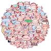50PCS Cartoon Animal Fun Axolotl Graffiti Stickers DIY Manual Scrap Book Tablet Trendy Decoration Toy Stickers