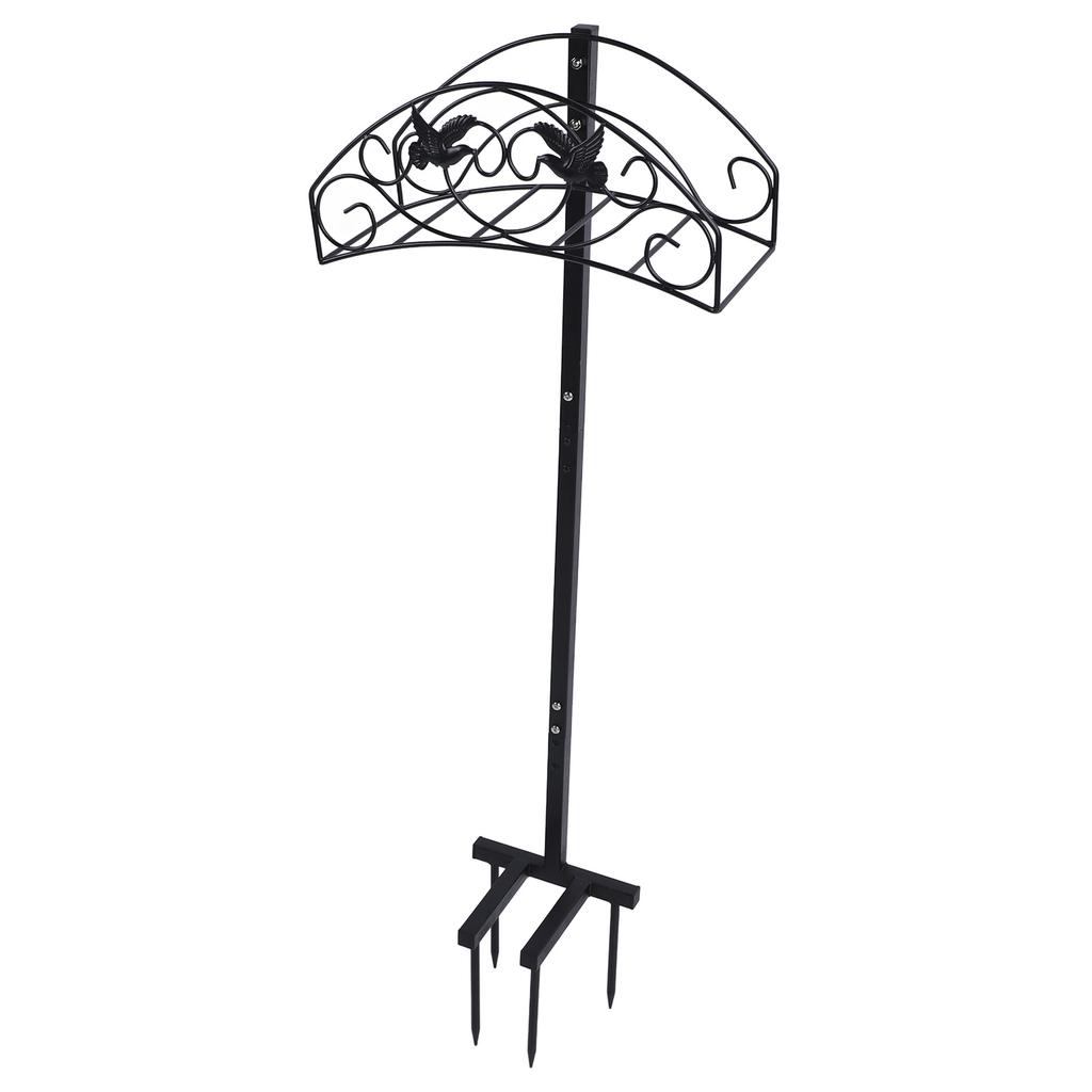 Garden Hose Holder Detachable Water Hose Holder Hanger Heavy Duty Freestanding Hose Storage Stand
