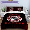3 stk. FC Bayern München logo mønster sengetøjssæt dynebetrækssæt inkluderer dynebetræk & pudebetræk, perfekt helårig soveværelsesdekoration & gave