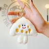 Japanese Style Cute Cheese Plush Keychain - Xiaohongshu Hot Item, Perfect Student Bag Charm