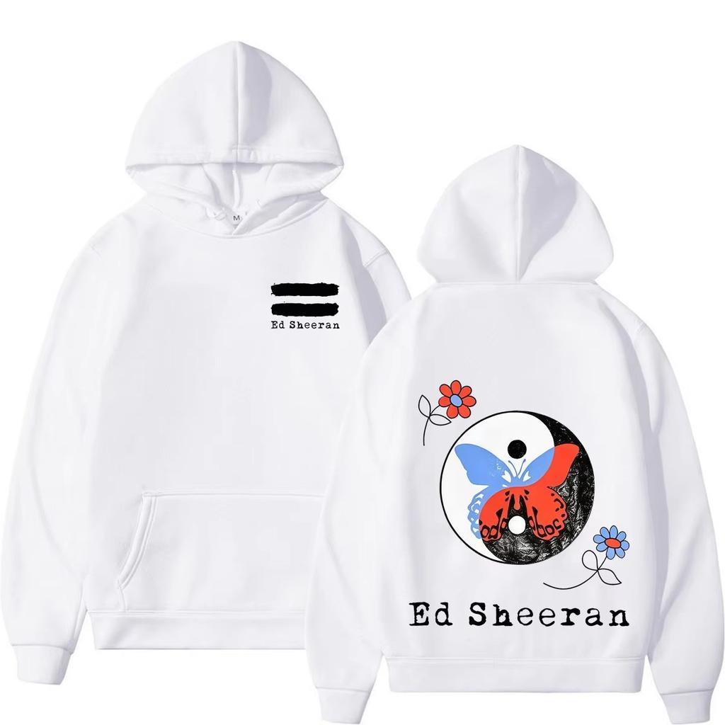 Autumn Men's Women's Hoodies Yin Yang Tai Chi Butterfly Printing Unisex Fashion Pullover Long Sleeves Loose Casual Vintage Sweatshirts