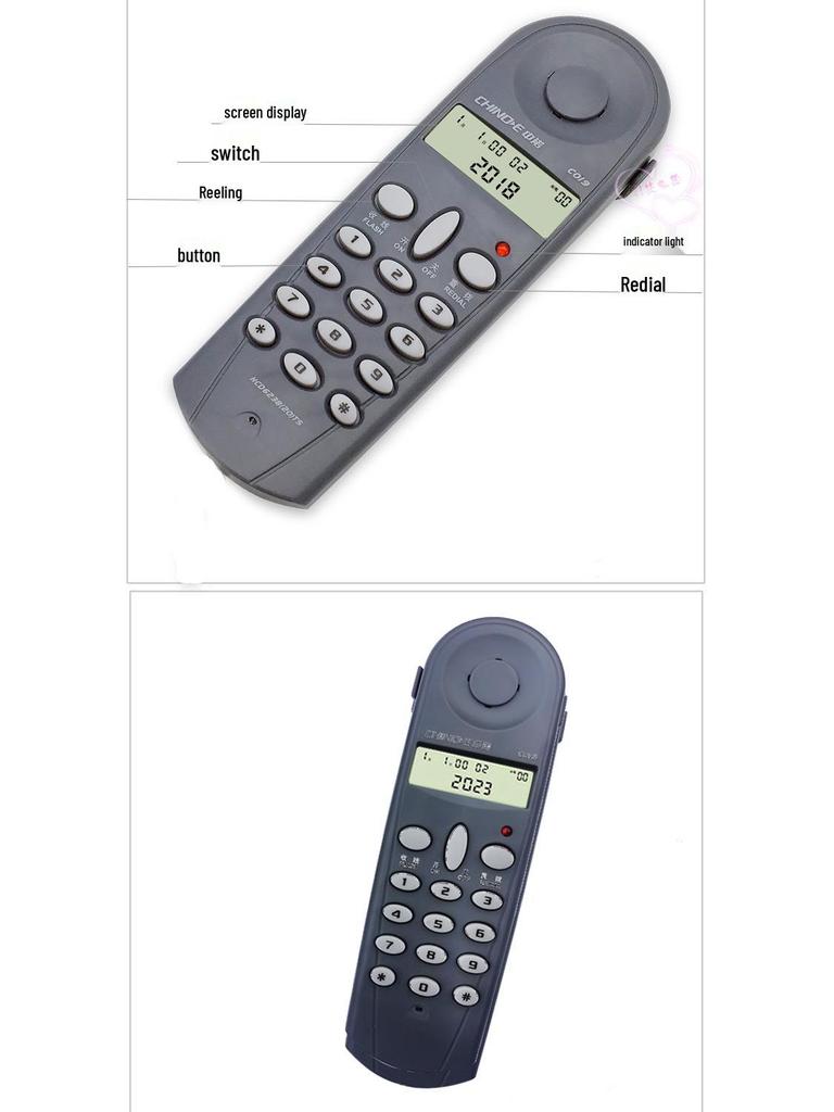 Portable Chino C019 Cable Tester with Three External Line Plugs: Telecom, Netcom, Tietong.
