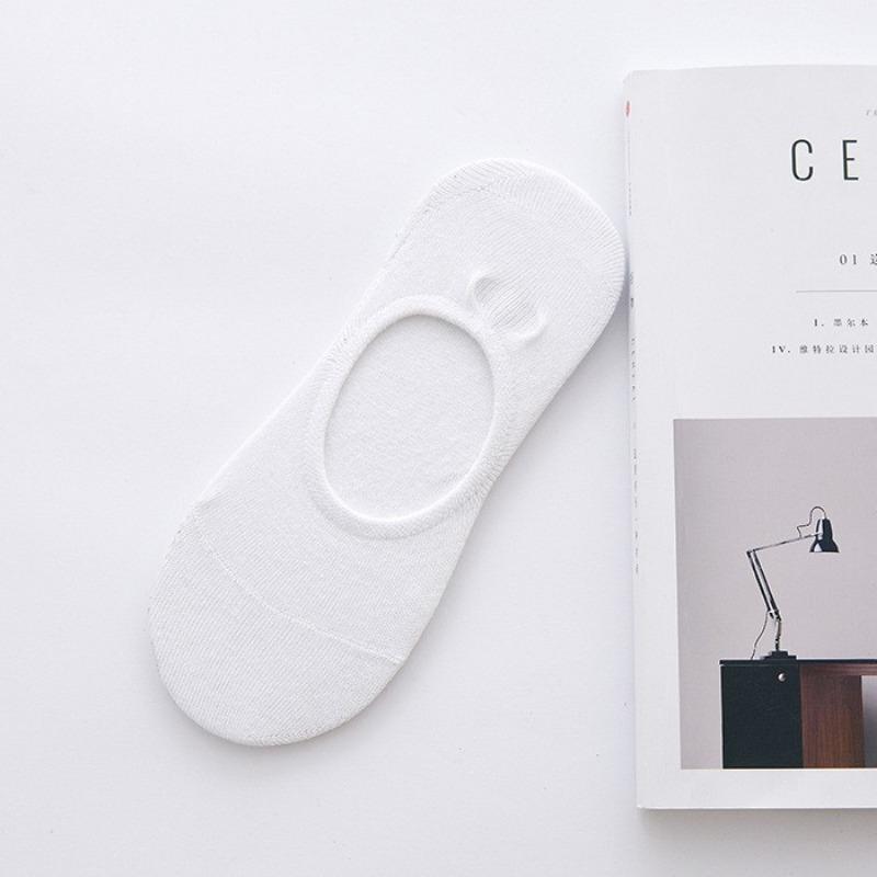 5 пар тонких мужских носков из цельного хлопка на весну, лето и осень, невидимые носки с защитой от запаха, носки-лодочки с коротким носком