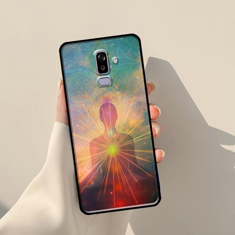 Мандала Чакра Настаивай Йога Для Samsung J3 J5 J7 J510 J310 J330 J710 J730 J1 A3 A5 2016 2017 J4 J6 Plus J8 2018 Чехол