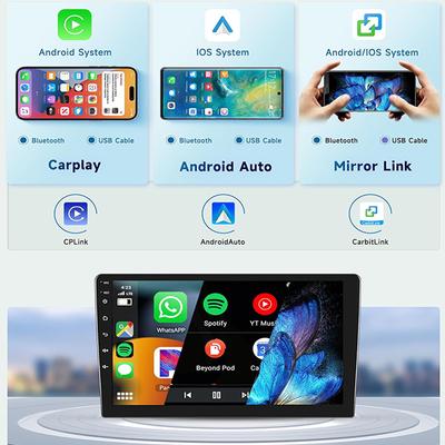 Автомобильное радио 7"/9"/10" Android 13 Универсальное Авторадио 32G Автомобильный Аудио Мультимедийный Плеер 2Din GPS Carplay Интеллектуальная Автомобильная Система