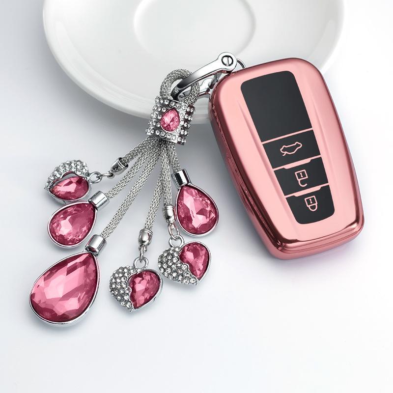 Чехол для ключей Camry Toyota 8-го поколения Izoa CorollaCHRLei LingRAV4Rongfang с пряжкой для сумки