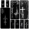 Чехол для телефона Cyber Sigil Cross line для Samsung Galaxy A15 A13 A51 A71 A41 A31 A21S A03S A05 A35 A55 A23 A25 A33 A53 A73 5G