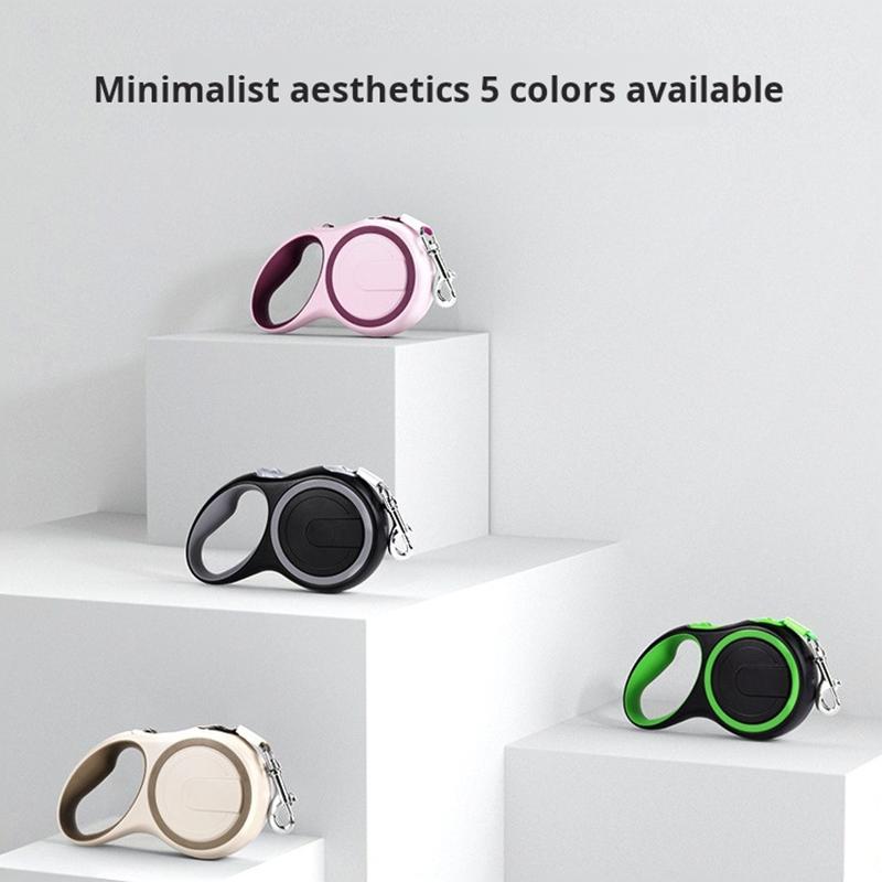 3m 5m Dog Leash Retractable Roulette Collar for Small Big Dog Accessories Adjustable Durable Walking Hiking Bulldog Rope