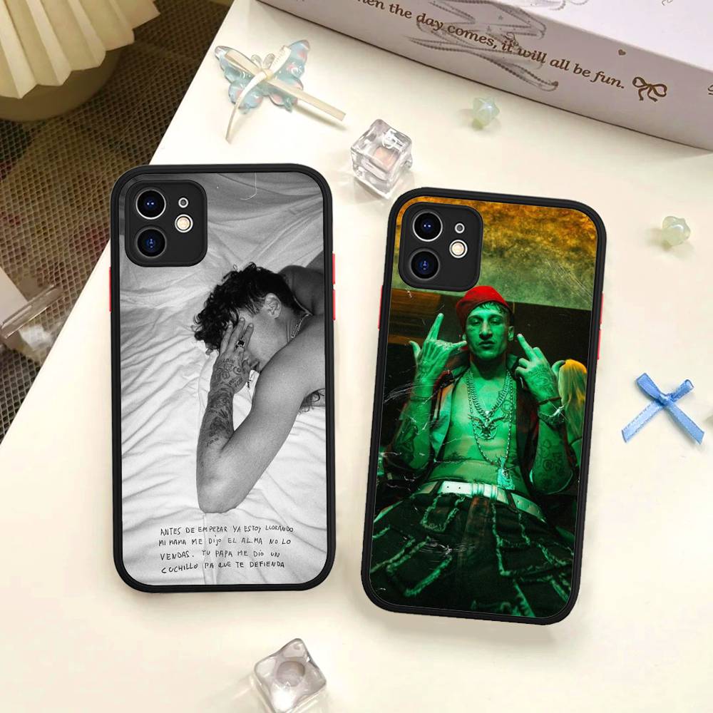 Рэпер Y-Yung Чехол для IPhone 11 12 13 14 15 16 Pro Max Plus X XS MAX Ударопрочный Матовый Задний Чехол