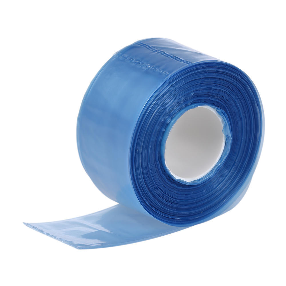 200pcs Box Disposable Plastic Glasses Leg Covers Slender Protective Bags Hair Coloring Dyeing Salon Tool
