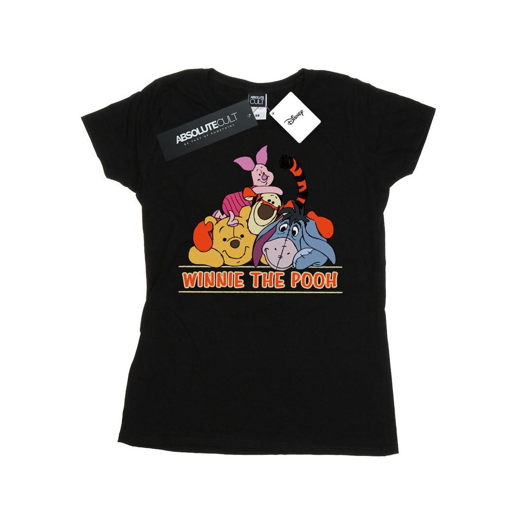 Disney Womens/Ladies Winnie The Pooh Group Cotton T-Shirt