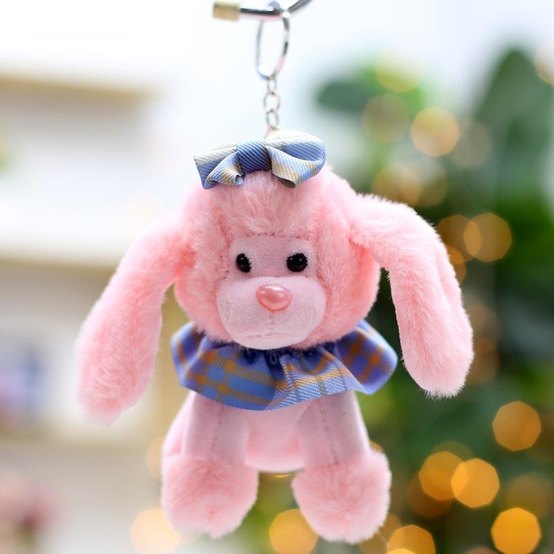 Новый Милый Милый Брелок-подвеска в виде собаки-принцессы Плюшевая игрушка Кукла Украшение для сумки Кукла