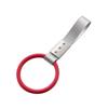 2x Universal Red Car Tow Rope Belt Ring Inner Grip Hand Grip Decoration