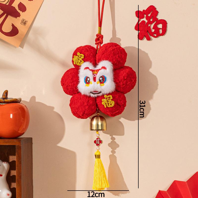 Chinese New Year Decoraitons  Horse Year Hanging Ornament Tassel Pendant Spring Festival Door Accessories Room Decor