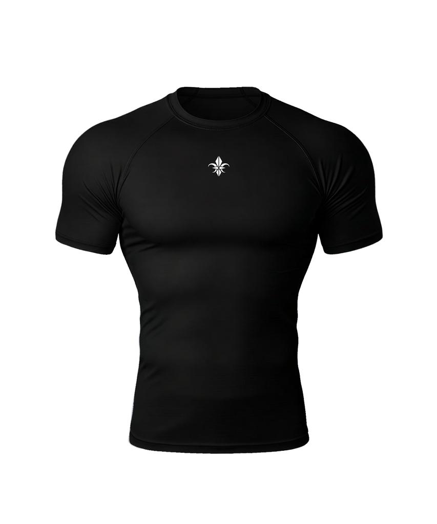 Camid Компрессионная функциональная футболка с коротким рукавом Techfit [Черный]