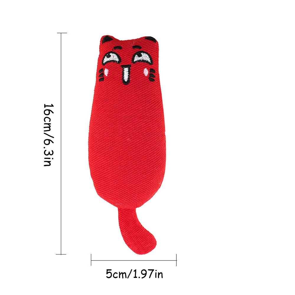 Cat Toy with Mint Inside - Cute Design, Durable Chewing Toy for Kittens/cats, Teeth Support (mayor)