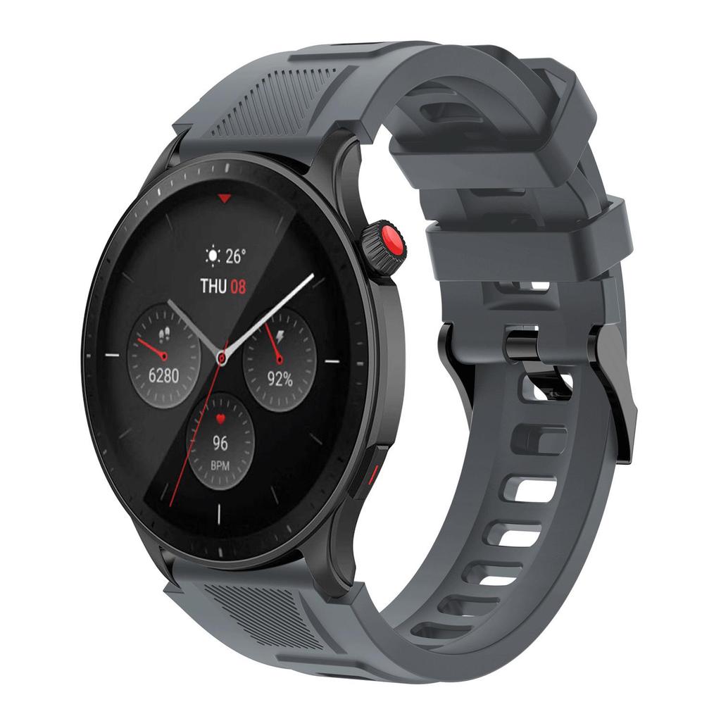 22MM Silicone Replacement Band for Huami Amazfit GTR4 Sport & Official Edition