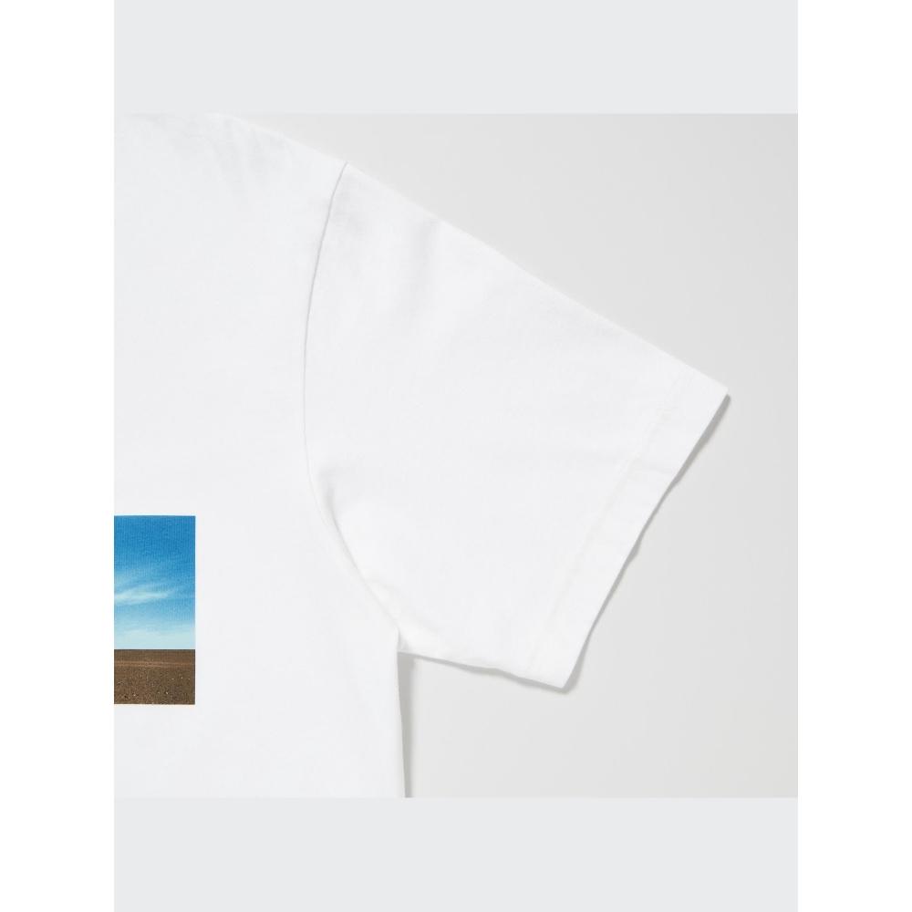 Uniqlo Футболка Peace For All с коротким рукавом и графическим принтом, стандартный крой, Вим Вендерс