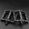 Mountain Bicycle Pedal Durable Nylon Steel Shaft Anti Slip Wide Pedal for Cycling Enthusiasts and Bike Repair Accessories