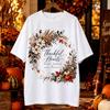 Thankful Hearts Thanksgiving Shirt | Fall Botanical Tee | Grateful Autumn T Shirt