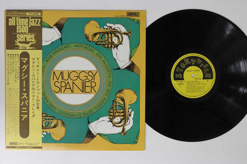 LP Пластинка MUGGSY SPANIER - Muggsy Spanier ULS1599RPROMO STORYVILLE Япония Оби Джаз Б/У