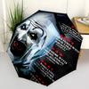 Printed Art the Clown Terrifier1-Printed Folding Umbrella,Outdoor,Leisure,And Travel Umbrella,Durable Umbrella Fabric,Birthday And Holiday Gift