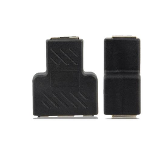1 на 2 ЛВС Ethernet сетевой разветвитель разъем удлинитель адаптер штекер для RJ45