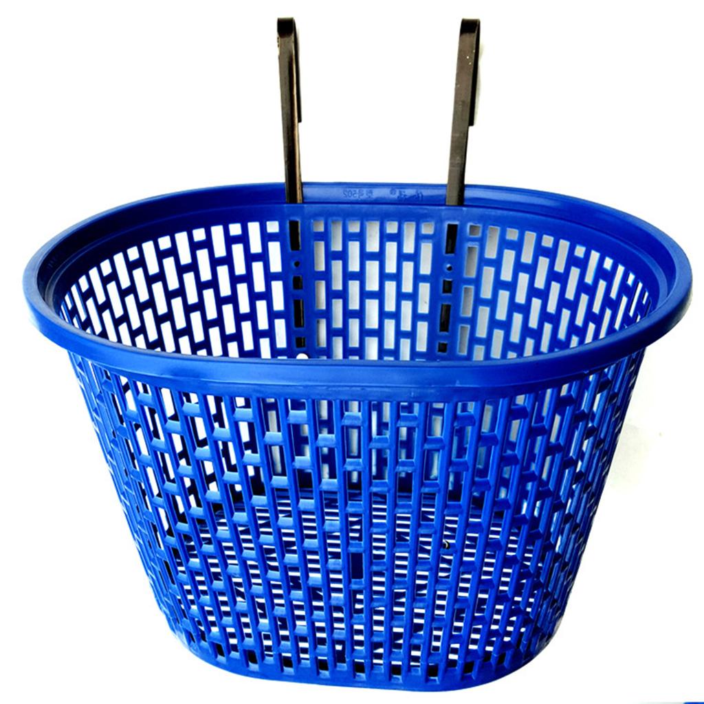 Универсальная пластиковая корзина в пасторальном стиле, органайзер для велосипеда, складной органайзер для велосипеда, передняя корзина, оборудование для верховой езды