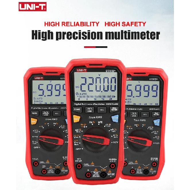 UNI-T UT61E+ UT61D+ UT61B+ UT33A UT33B UT33C UT33D Plus Professional Digital Multimeters True RMS Automotive Multimetro