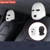 Car Seat Headrest Cover Funny Face Mask Decoration Novelty Gift Interior Accessories for Vehicle Personalization