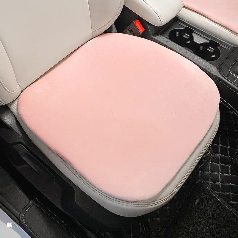 Car Cushion Winter Plush Warm Pillow Lumbar Cushion Car Interior Decorations Fart Cushion Chair Cushion Car Accessories
