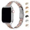 Ремешок из нержавеющей стали для Apple Watch Ultra 2 49 мм 42 мм 44 мм Металлический браслет iWatch Series 10 9 8 7 6 SE 5 4 3 Женский 45 41 мм