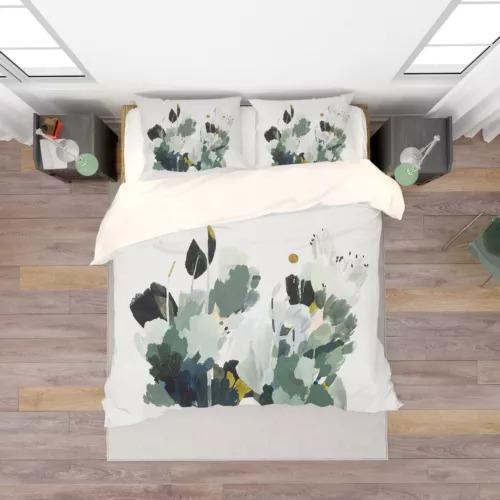 Comforter Oil Painting Flower Bed Decoration First Choice Gift Suitable For Children Boys Girls And Adults Soft Breathable