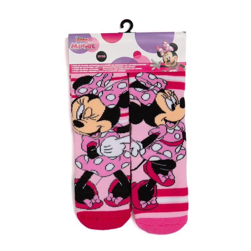 Pack of 2 Minnie Mouse Socks for Girls, TOM & KIDDY