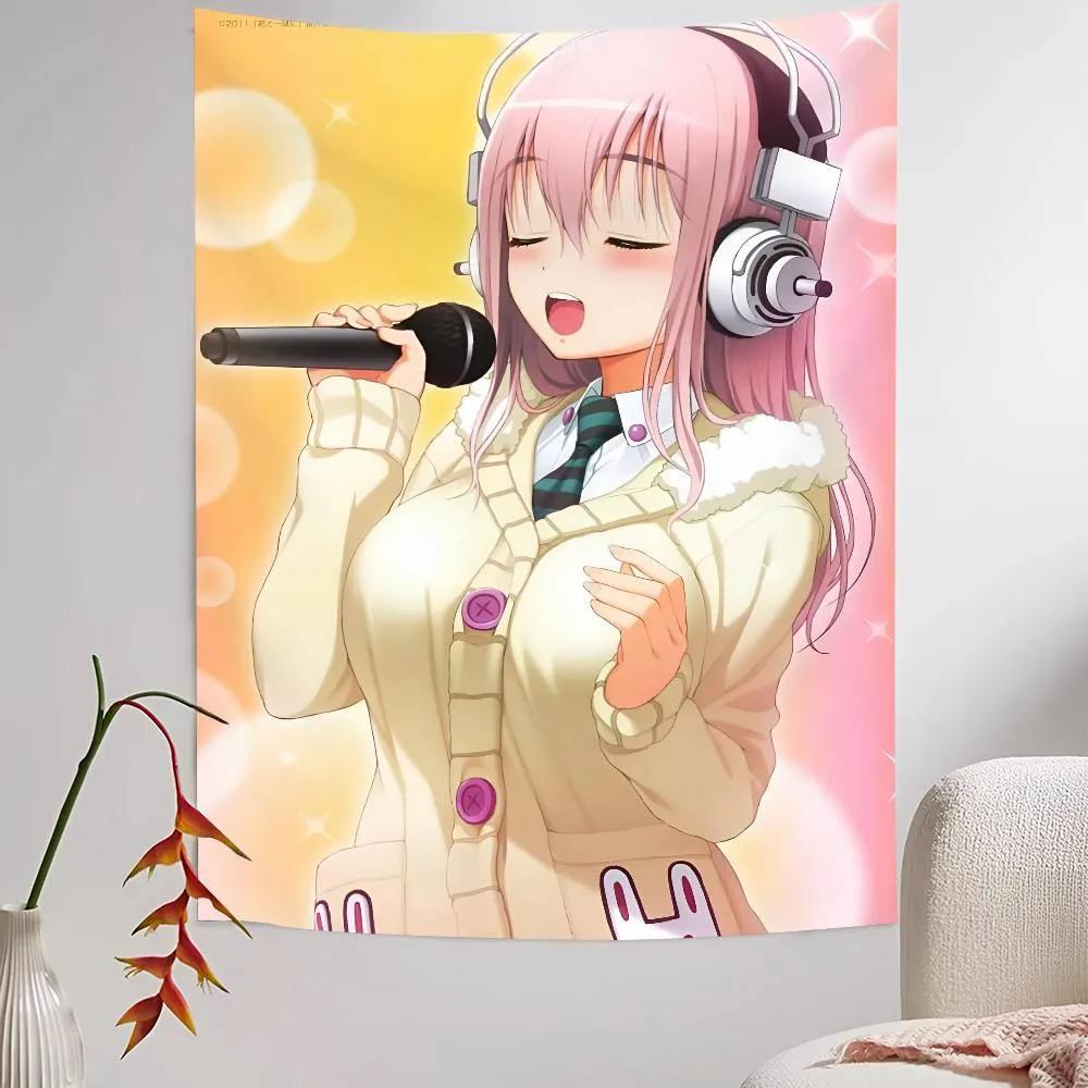 Супер S-Sonico Гобелен для гостиной Домашний Декор общежития Японский Гобелен