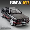 Новый 1:24 BMW M3 1988 уличная машина литая модель автомобиля из сплава металла 3 передачи инерционный руль коллекция хобби украшения мальчики дети подарок