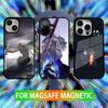 Чехол для телефона N-Ninja Gaiden NG4 для iPhone 16,15,14,13,12,11,Pro,Max,Plus,Mini,SE Новый Магнитный Беспроводной Зарядный Magsafe