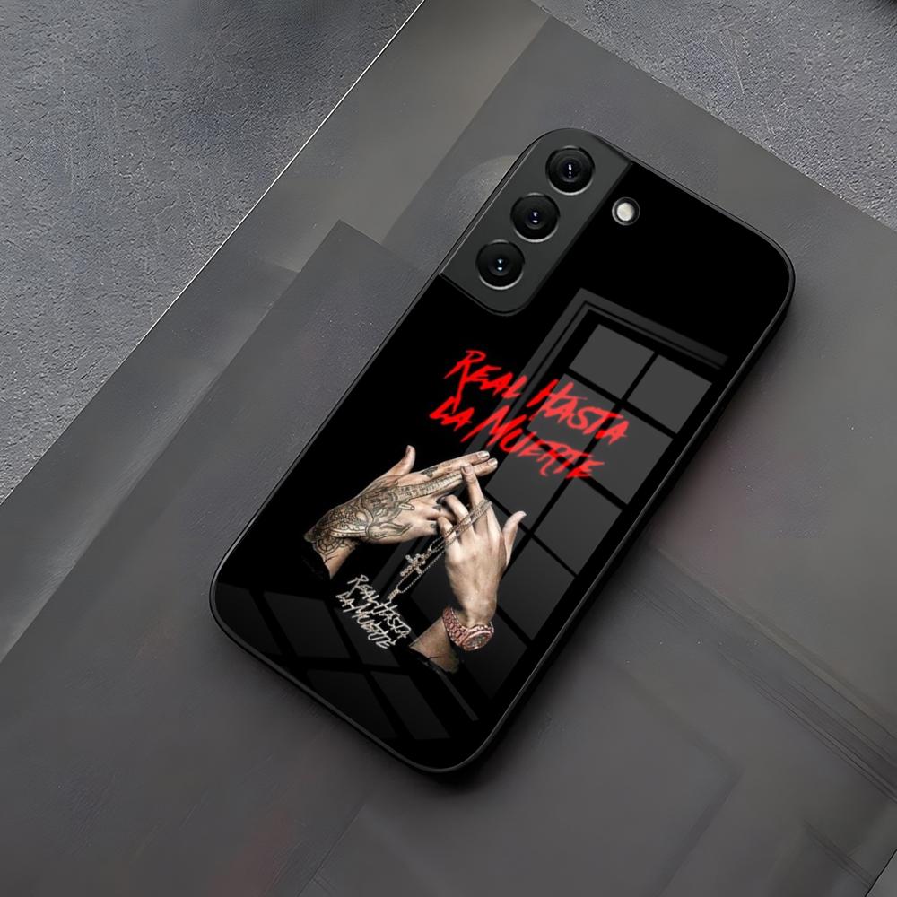 Anuel AA Phone Case Glass For Samsung Galaxy S23 S24 S21 S25 S22 S20 Ultra Fe Plus A55 A15 A14 Coque