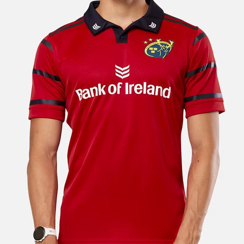 Регбийная футболка Мужская Женская - Команда Alster Leinster Munster Bath Официальный Стиль Спортивная футболка для выступлений